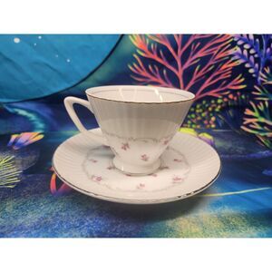 Vintage Parisienne Tea Cup & Saucer Set by NAGOYA SHOKAI